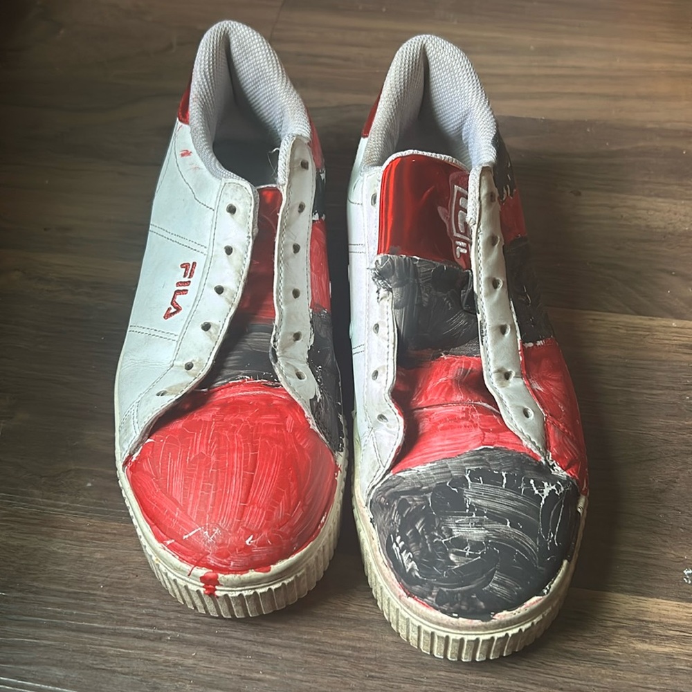 Painted Fila’s (Washable paint)